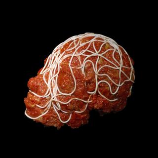 Illustration for article titled These anatomical food sculptures are gruesome and lunch-meaty